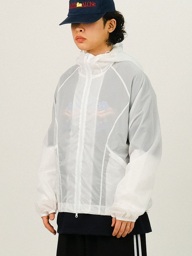 Light Nylon Hoody Windbreaker