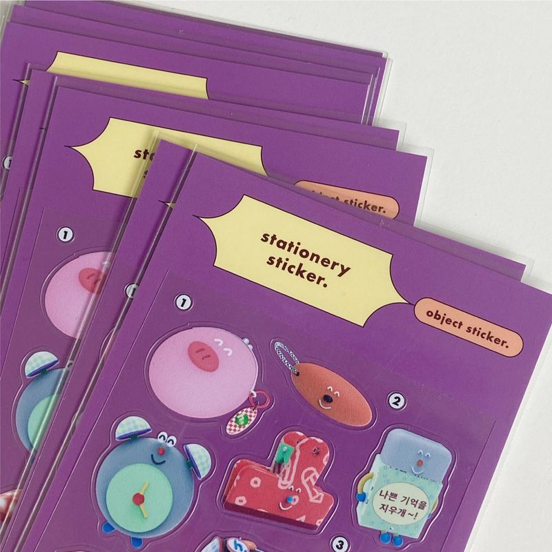 stationery sticker