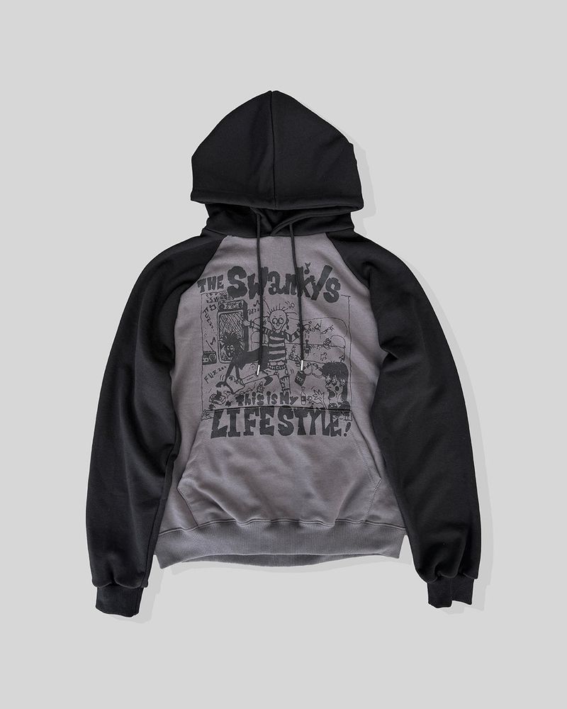 Swing Raglan Oversized Hoodie