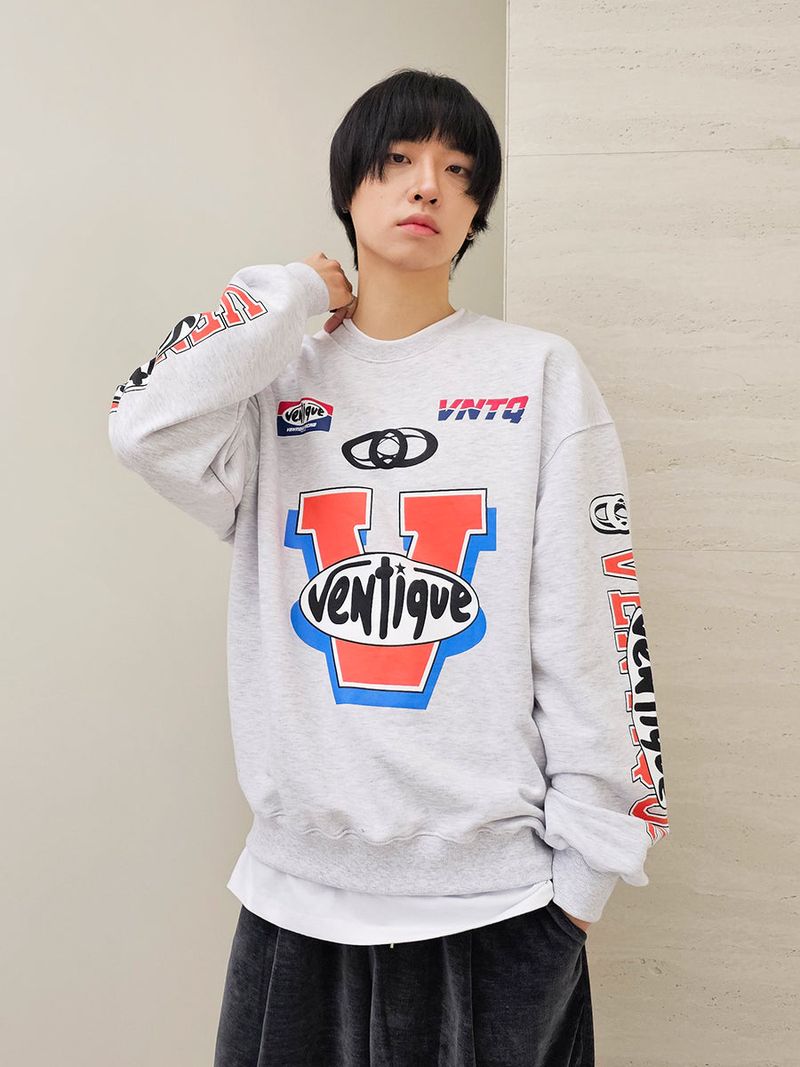 VENTIQUE(ベンティーク)の「VENTIQUE Racing sweatshirt 2color(Tops)」