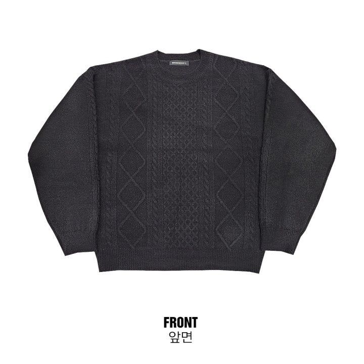 lose loosefit pattern knit