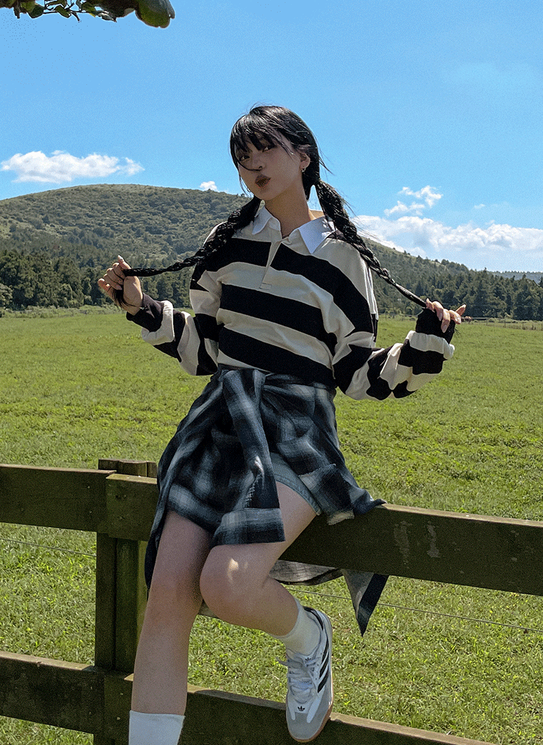 ULAN（ユレン）の「(UNISEX) ジョエル オーバーフィット 長袖（Tops）」