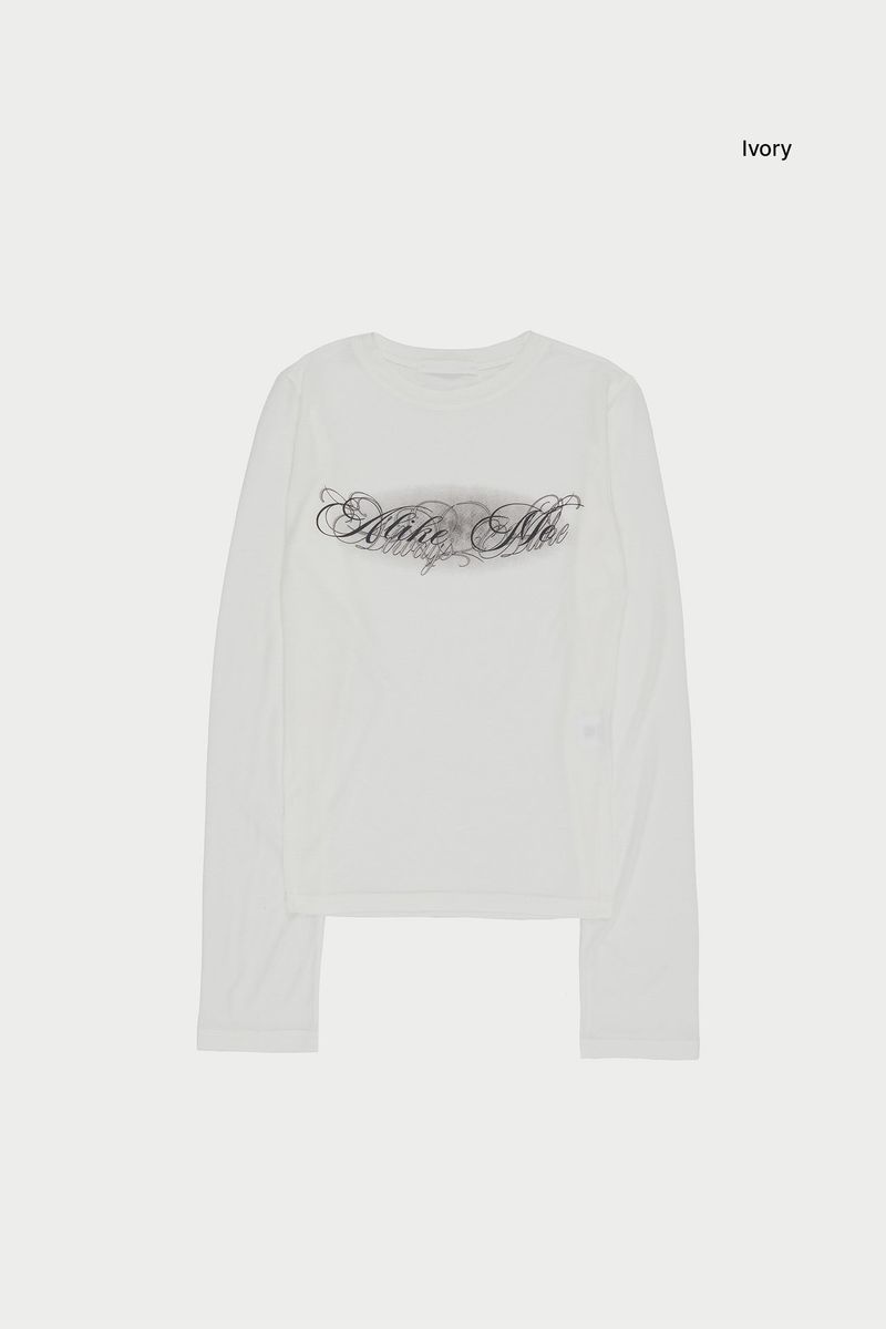 Lucid see-through long sleeve