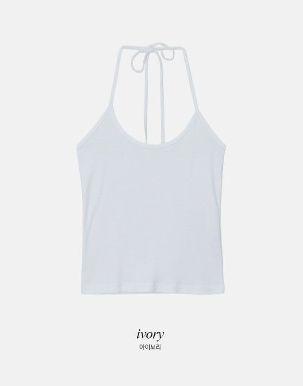 BT Slim Halter Neck Sleeveless (4color)