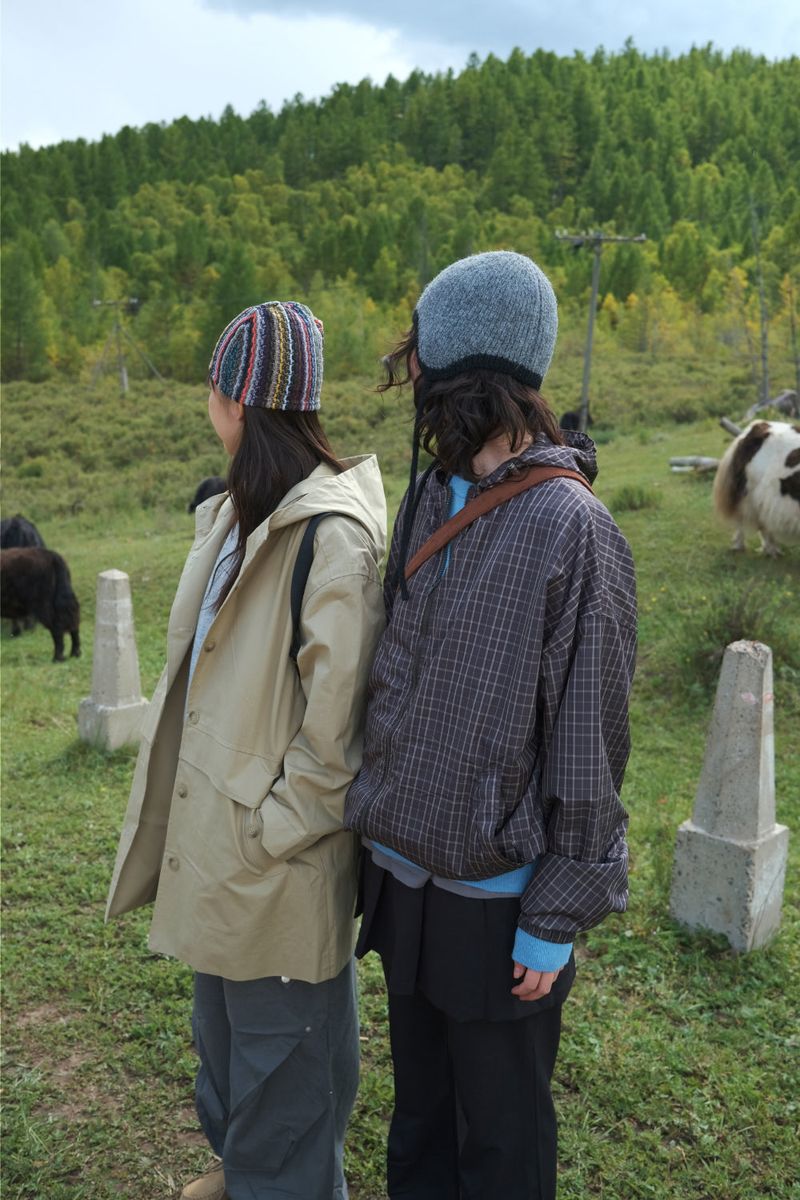 Gourmet Check Windbreaker(3color)