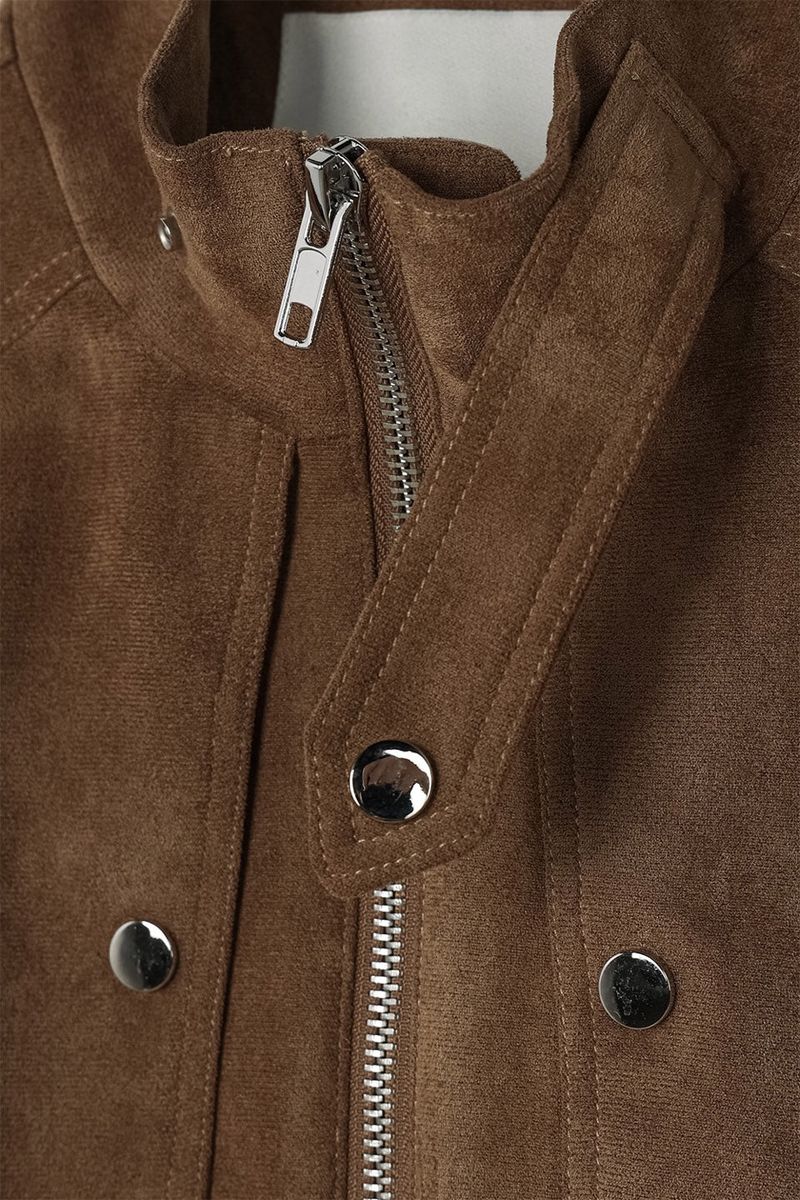 OWN Boyan Suede Neck Collar Jacket (3 colors)