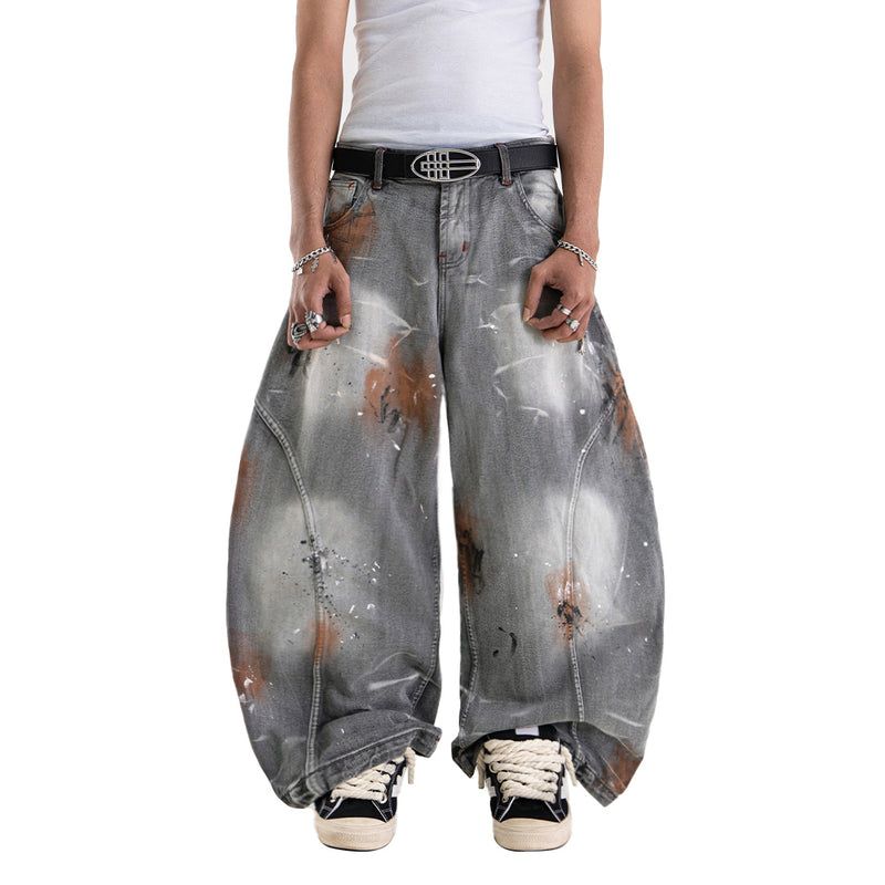 A1 Wide Barrel - Titanium Grey Van Gogh - Jeans