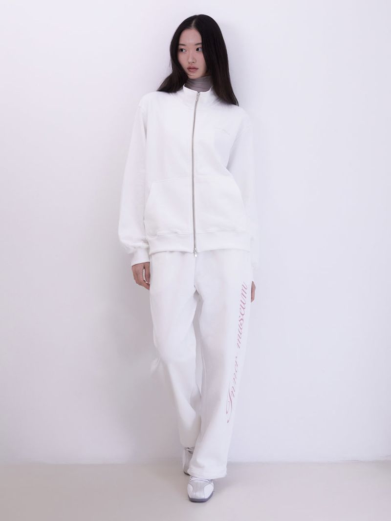 Inner Museum Lettering two-way Sweatpants (IVORY)