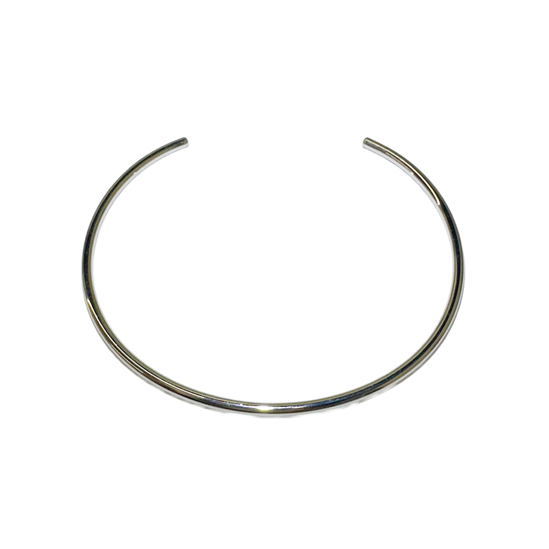 3amgang（スリーエイエムギャング）の「Silver minimal bangle bracelet（Accessories）」
