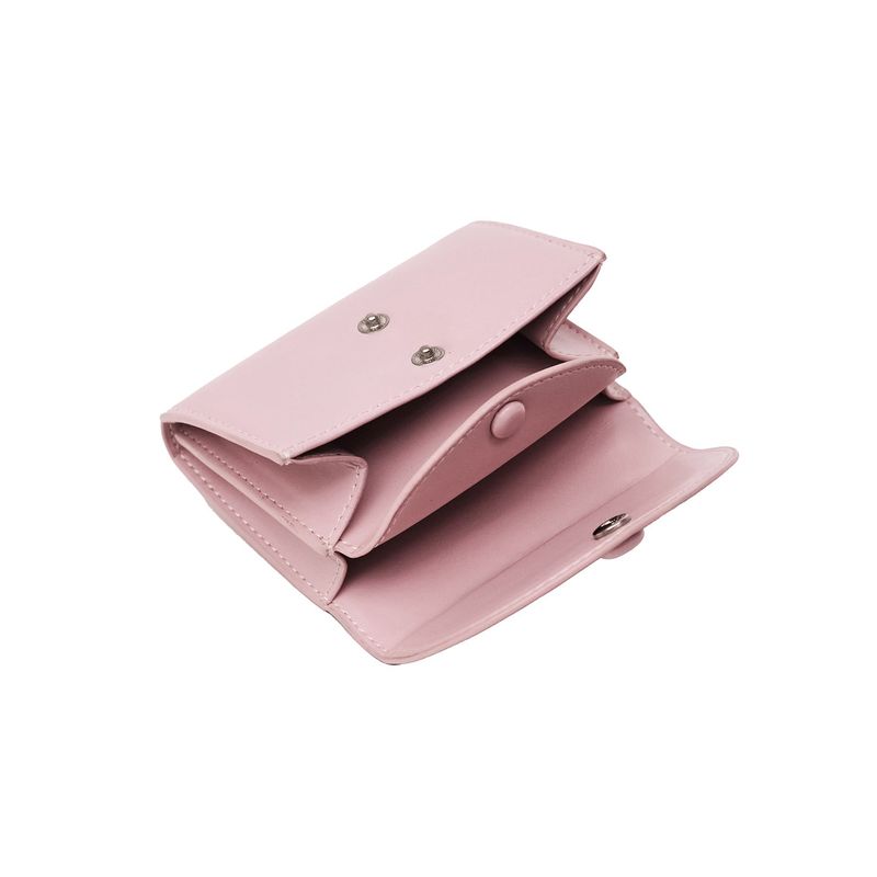 DOT TWO POCKET Coin & Card Wallets baby pink