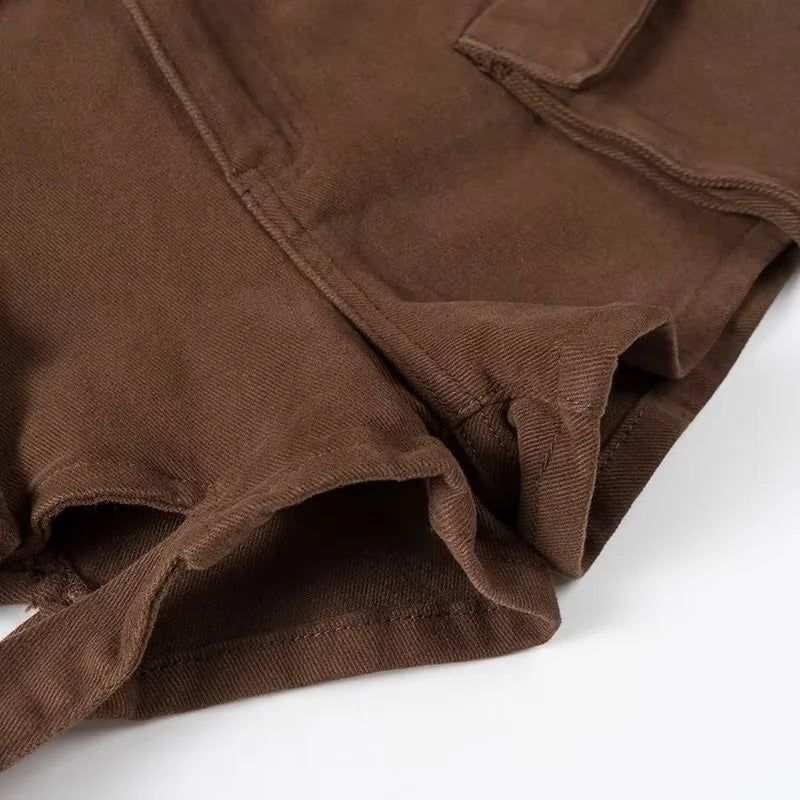 Cargo Belted Shorts 232292336