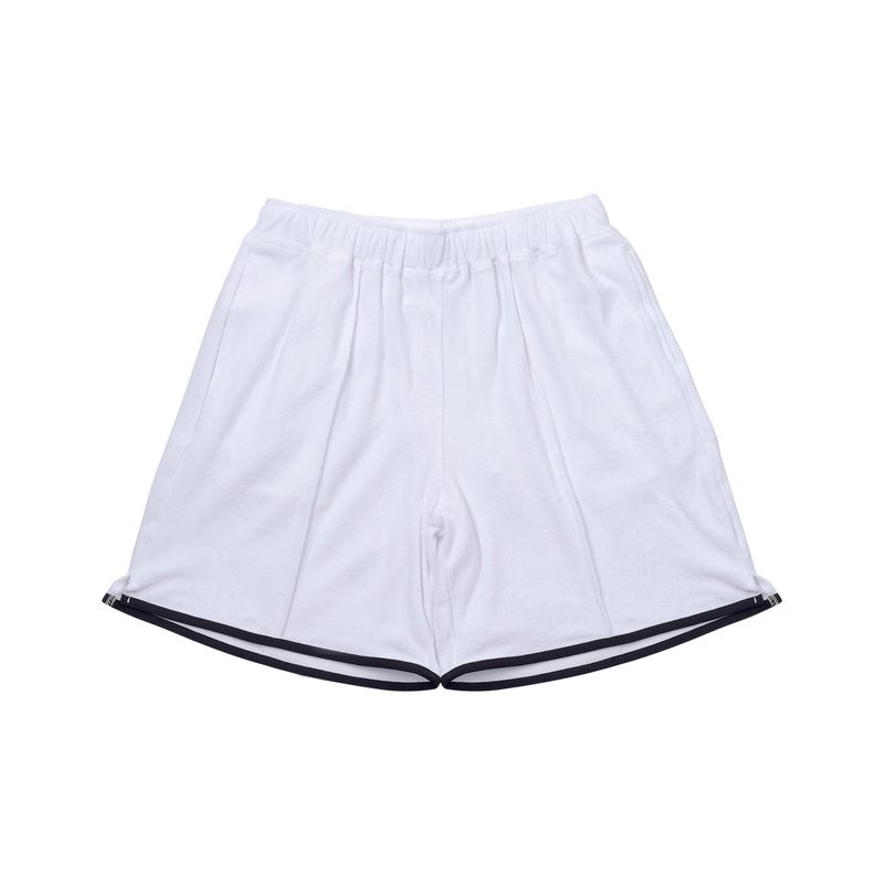 C.O.M.E（シーオーエムイー）の「[UNISEX] Binding Terry Shorts (White)（Pants）」