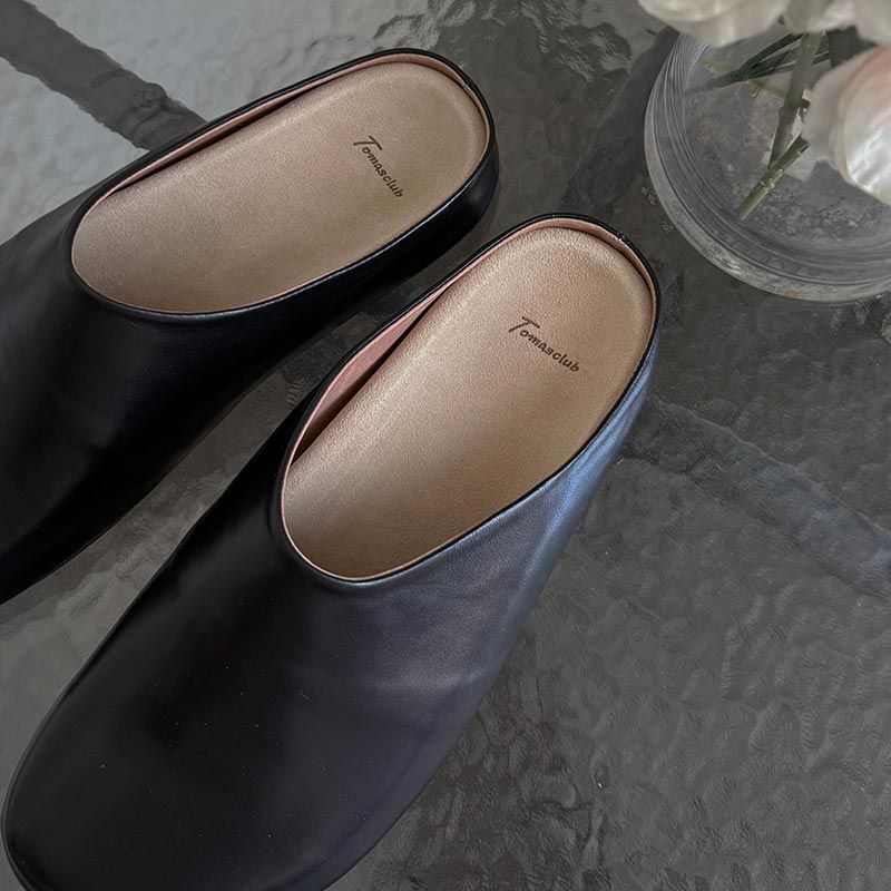 ASCLO Retro Mule Slippers (3color)