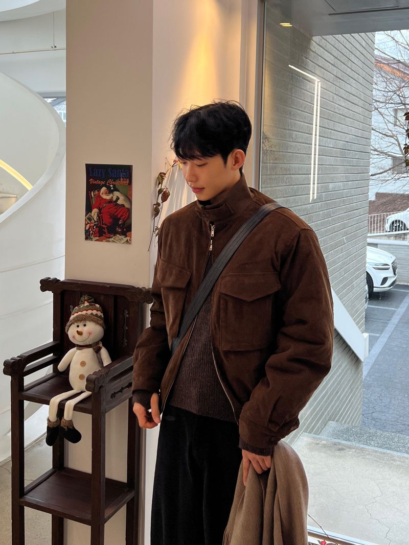 ESOO（イス）の「アンヴィルコーデュロイパディットジャケット – M/L (3 Colors)（ジャケット/アウター）」