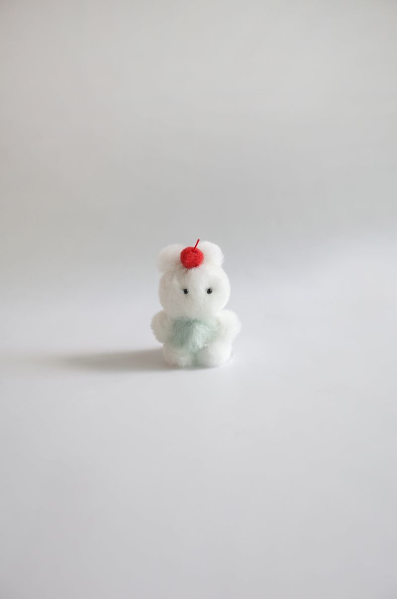baby soda bunny keyring