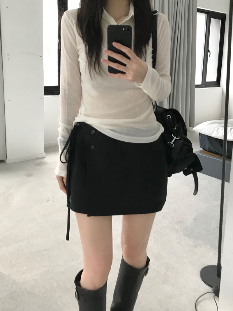 Wrap Skirt (2 colors)