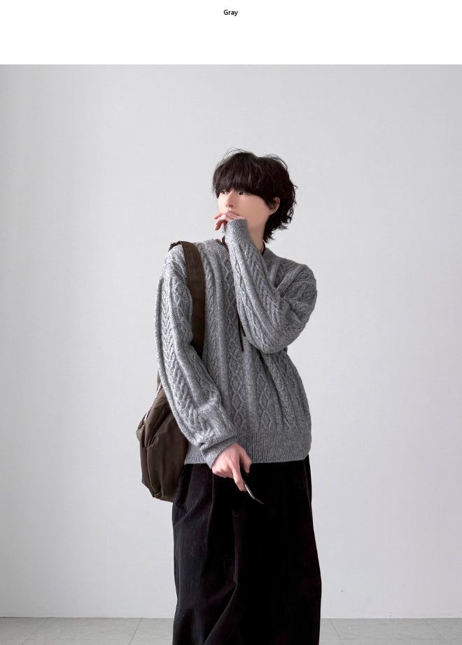 Scone Wool Cable Knit