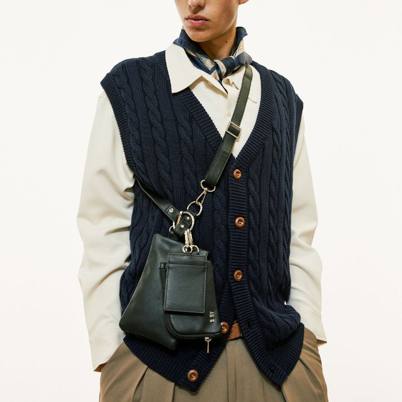 S SY（エスエスワイ）の「3 pouch utility strap bag（Bags）」