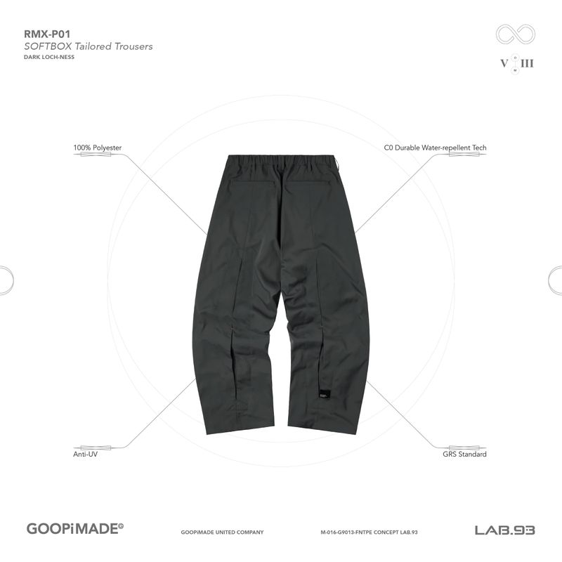 “RMX-P01” SOFTBOX Tailored Trousers