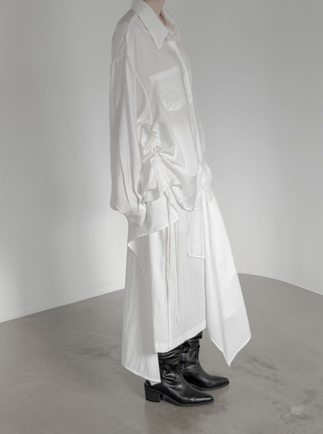 Sia Layered Unbalanced Skirt