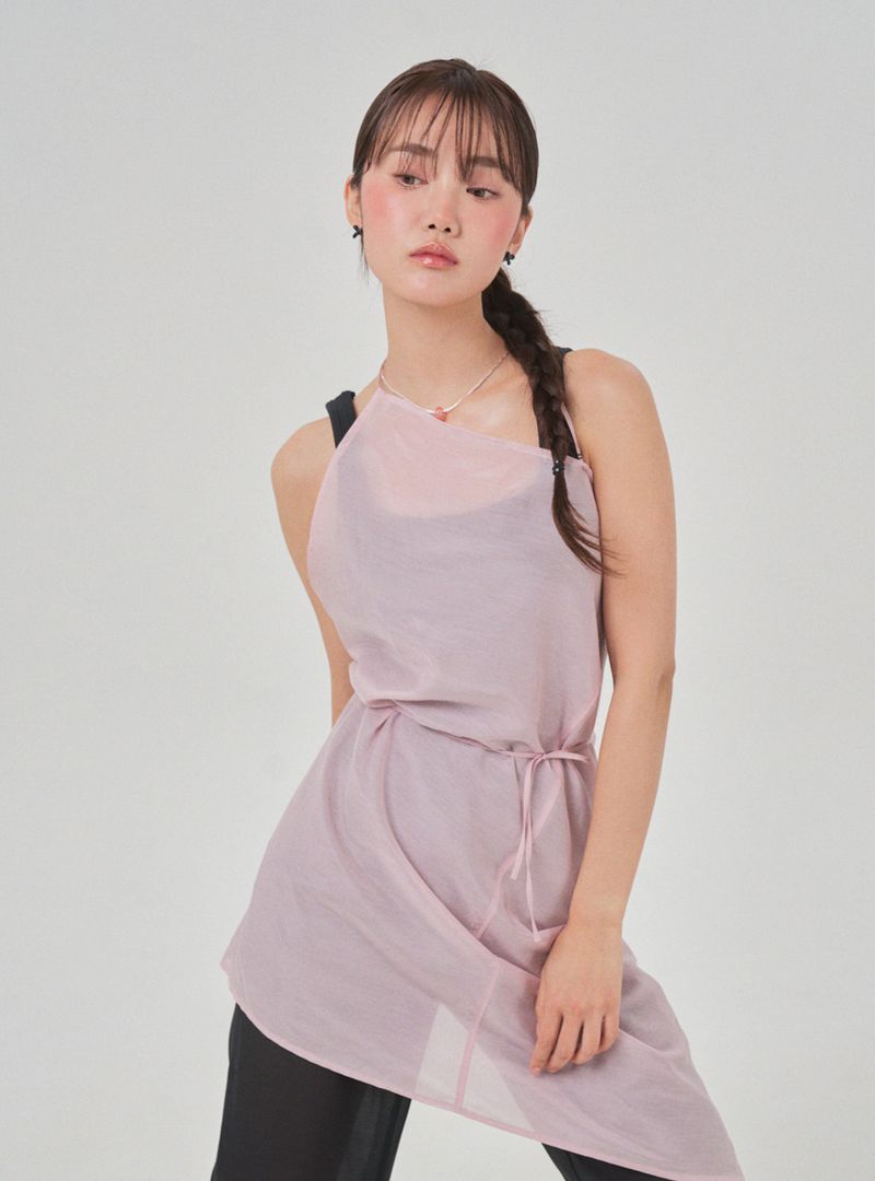 Multi layered dress (pink)