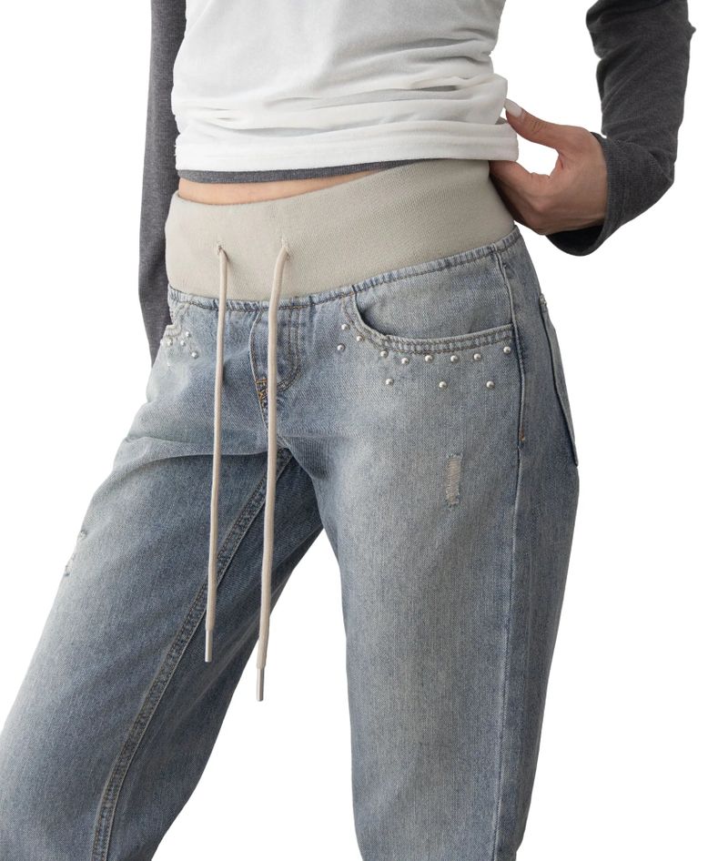 Ruin Layered Banded Bootcut