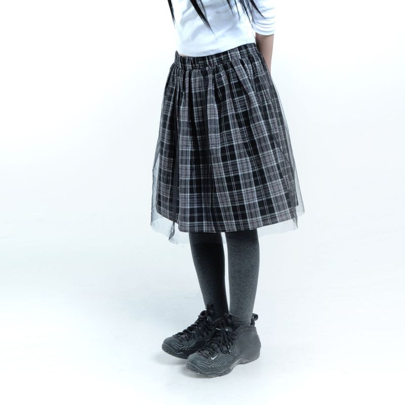 Layer tulle skirt Check