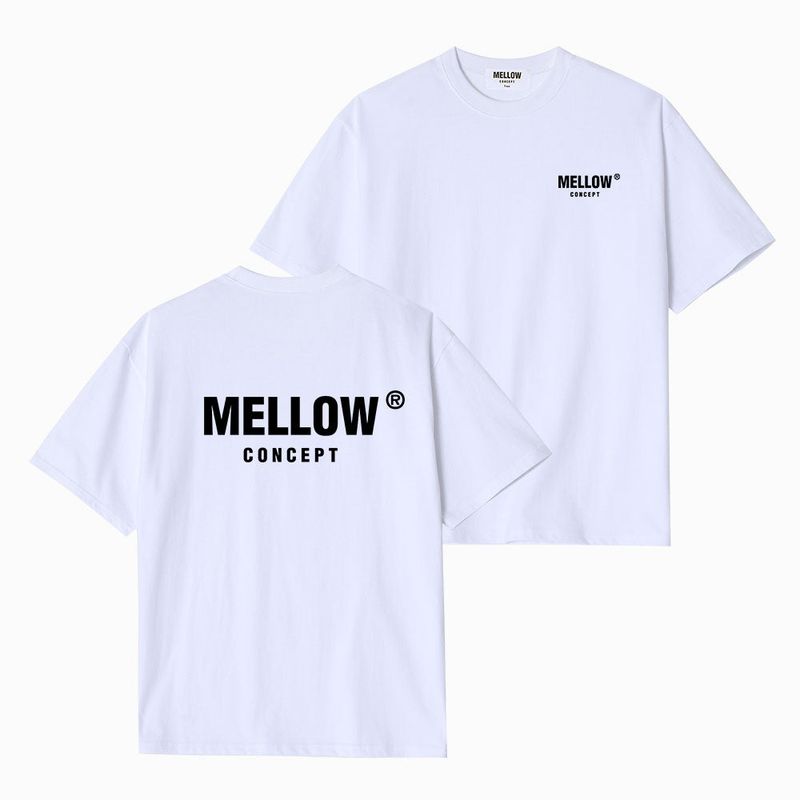mellowconcept（メロウコンセプト）の「MCT U01 White concept loose T-shirts（Tops）」