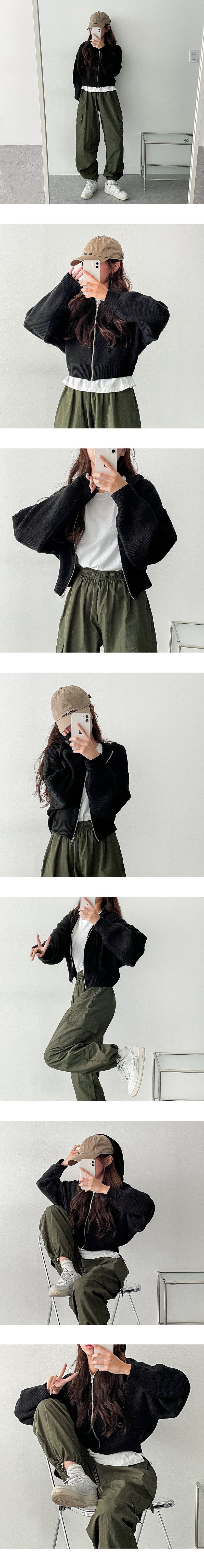 Watch Hem String Cargo Banded Waist Pants