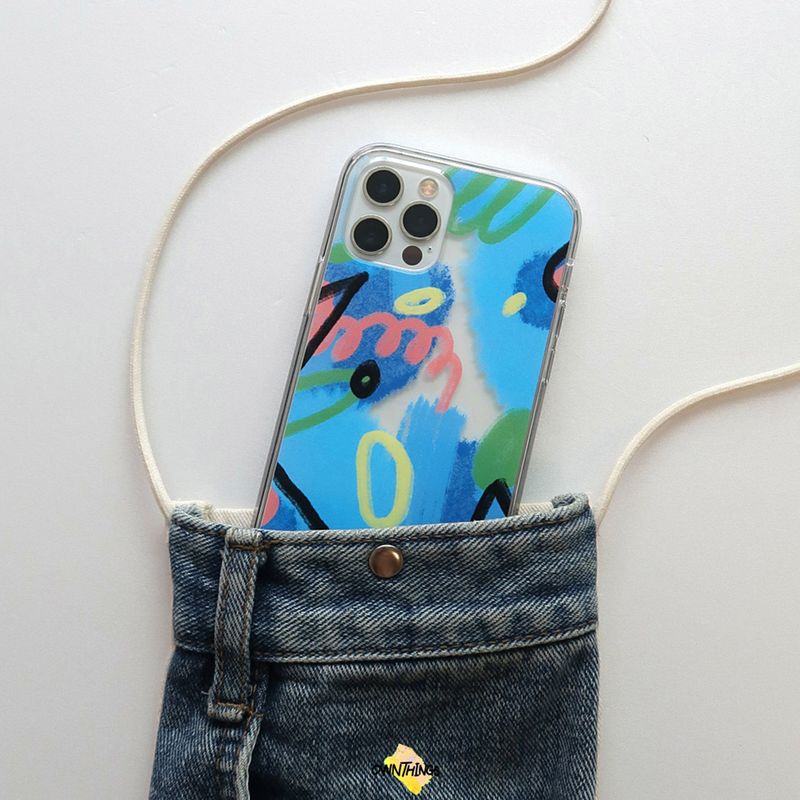 [MADE] WAVE phone case (jelly hard)