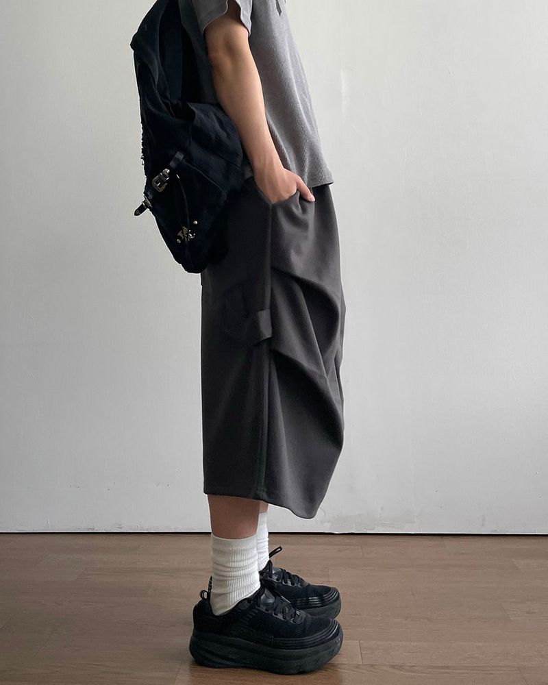 Holder Pintuck Bermuda Sweatpants