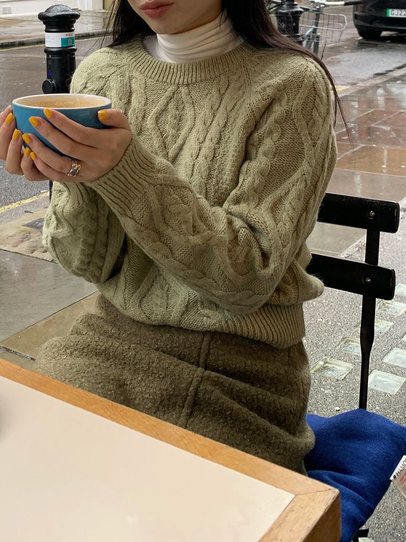 [MADE] Murphy's Wool Twisted Knitwear