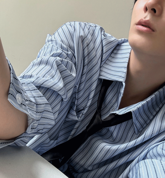 Dope Loose Fit Striped Shirt
