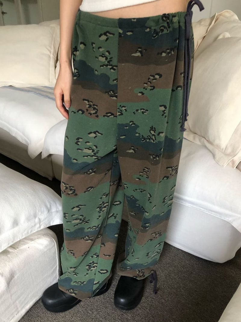 CAMOUFLAGE STRING PANTS (2C)