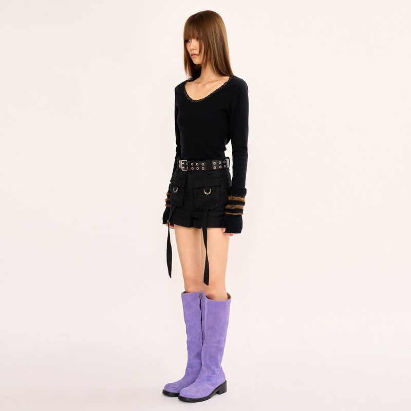 Multi-Pocket Short - Black