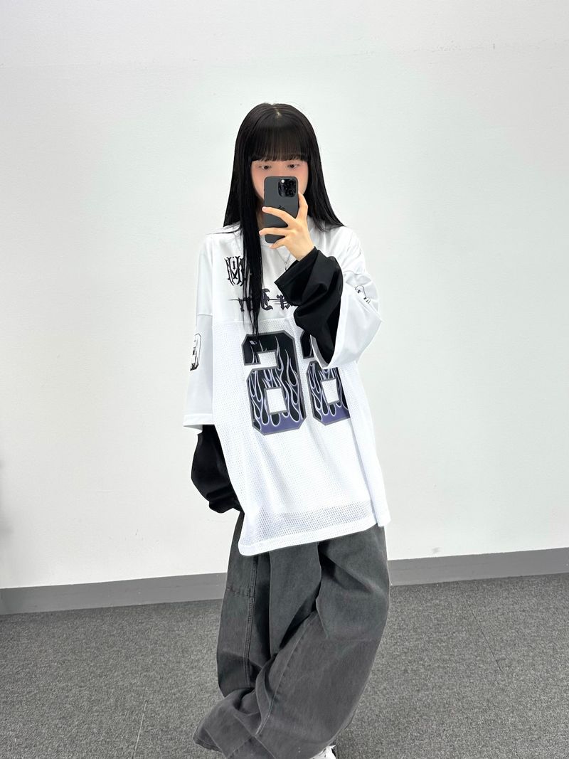 66 layer mesh jersey