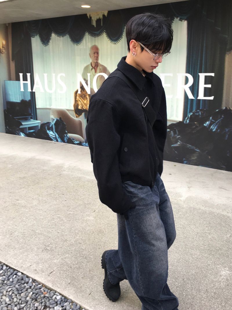Leon Harrington Crop Wool Jacket 2C