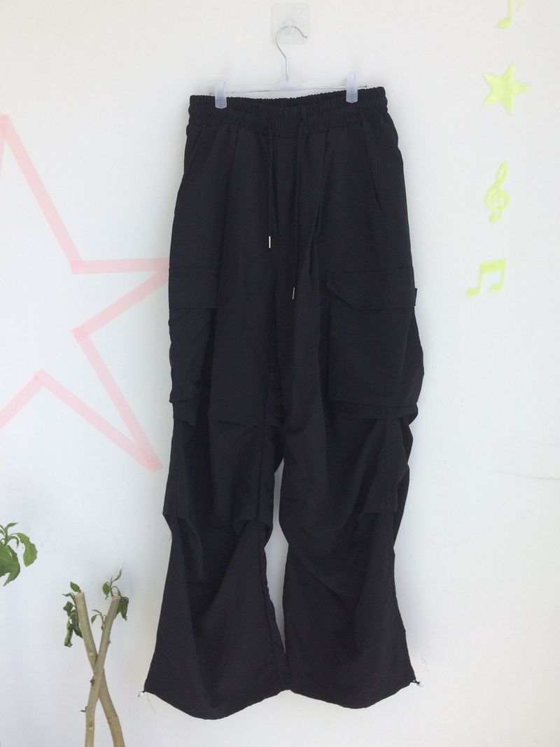 pocket nylon pants