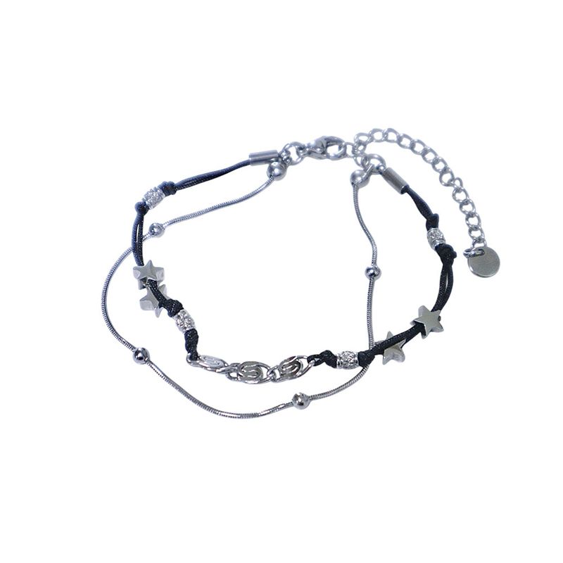 RUNARING（ルナリング）の「Swirl layered string star bracelet（Accessories）」