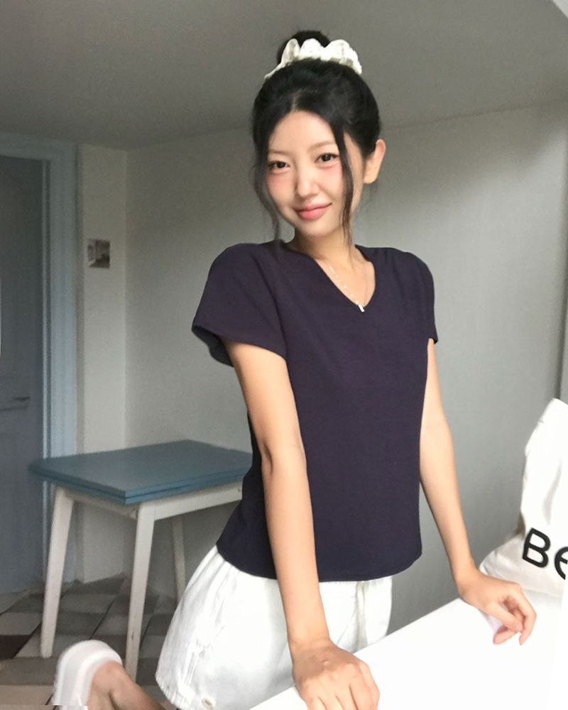 [MADE/S,M] Basic rayon 2typ short-sleeved T-shirt