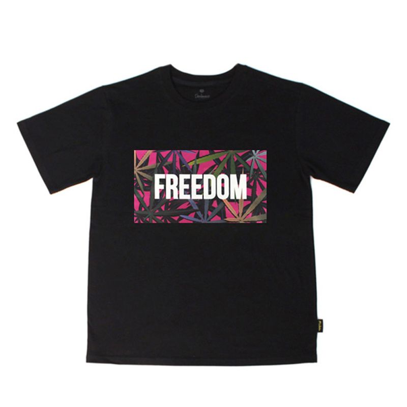 chubasco(チュバスコ)の「M17106 M. T-shirt. Weed PP Black(Tops)」