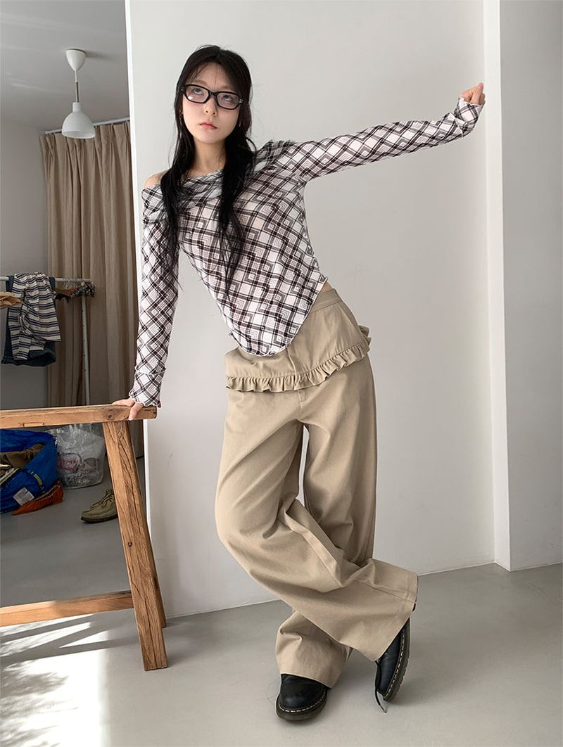 FRILL PANTS (2C)
