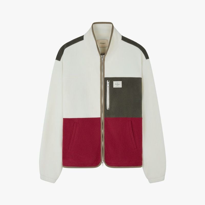 Stranger（ストレインジャー）の「Stranger Regular Fit Color-Block Fleece Jacket（Jackets/Outerwear）」