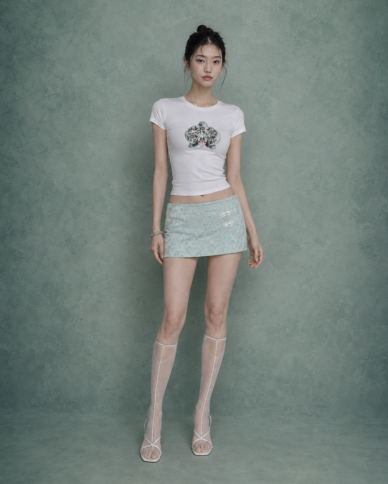 Orchid(蘭) Slim-Fit Tee
