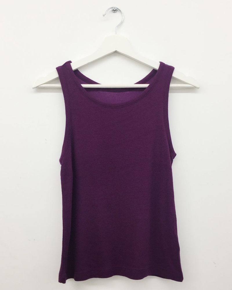 Silk Wool Crewneck Sleeveless (5color)