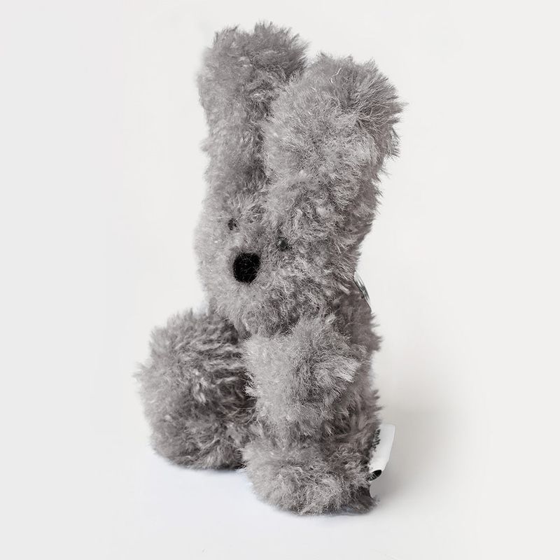 BOUCLE RABBIT KEYRING (GRAY)