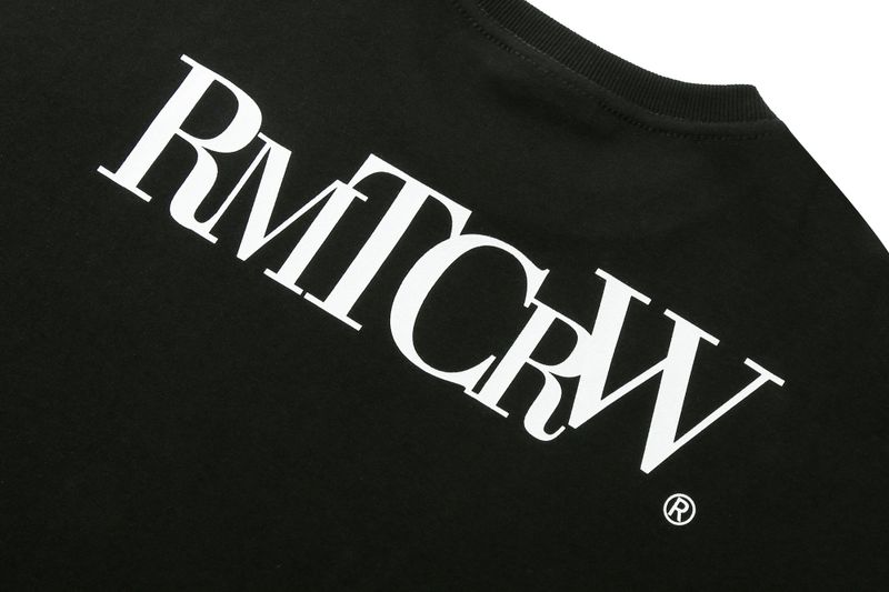 RECENT LOGO LONG SLEEVE_BLACK
