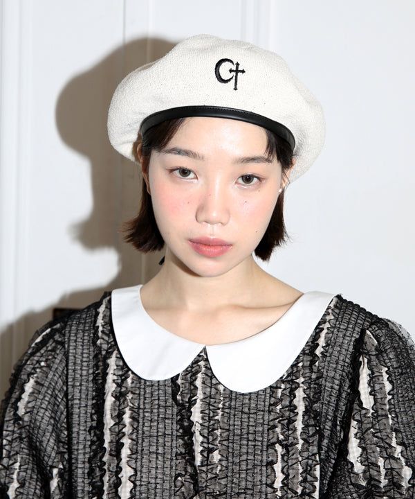 CT logo beret