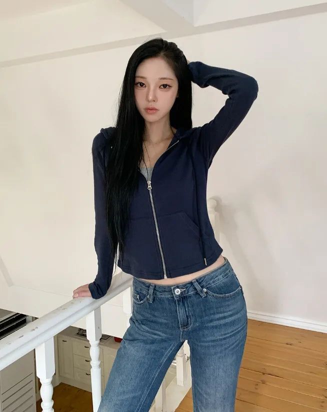 Fuzz Wingflap Low Bootcut Denim Pants