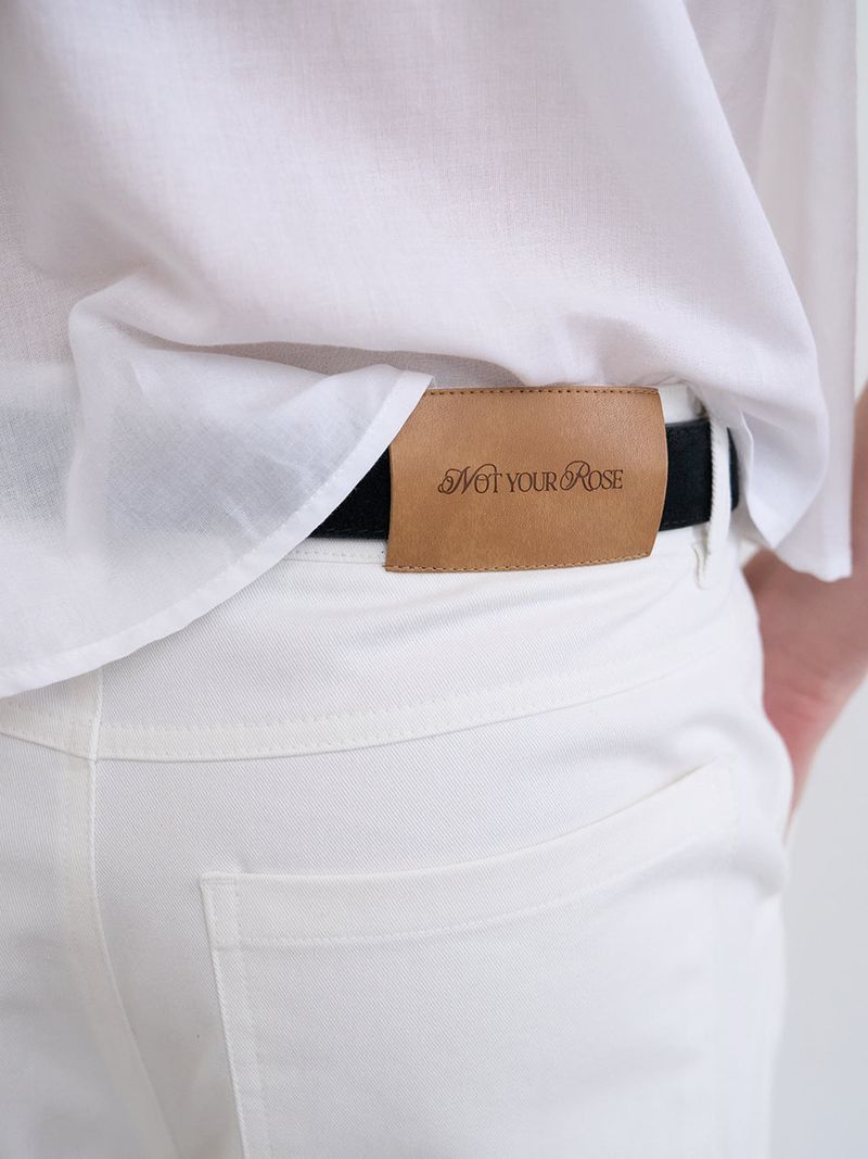 Hazel wide pants (Ivory)